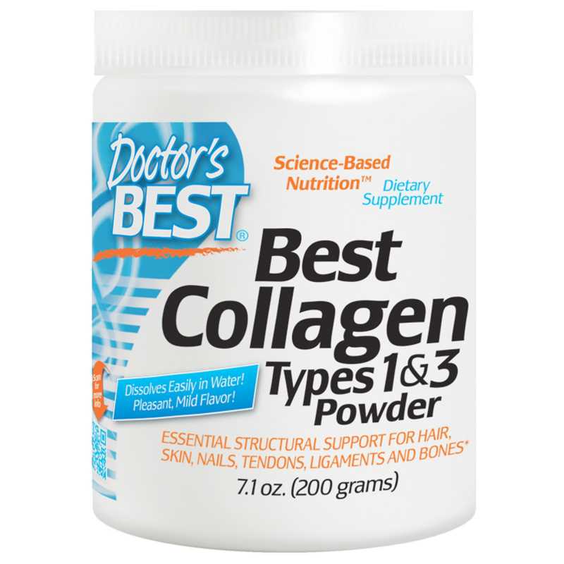 Doctor's Best Collagen Types 1&3 Powder 膠原蛋白 - 200克 